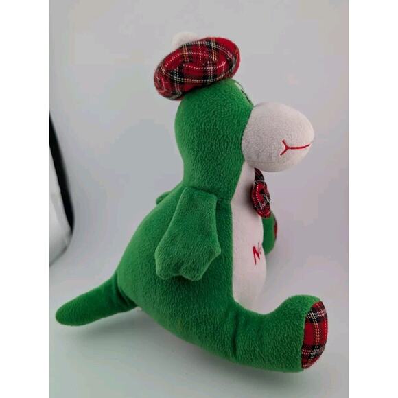 Nessie Loch Ness Monster Plush Stuffed Animal Toy Souvenir Plaid Scotland - Picture 4 of 6